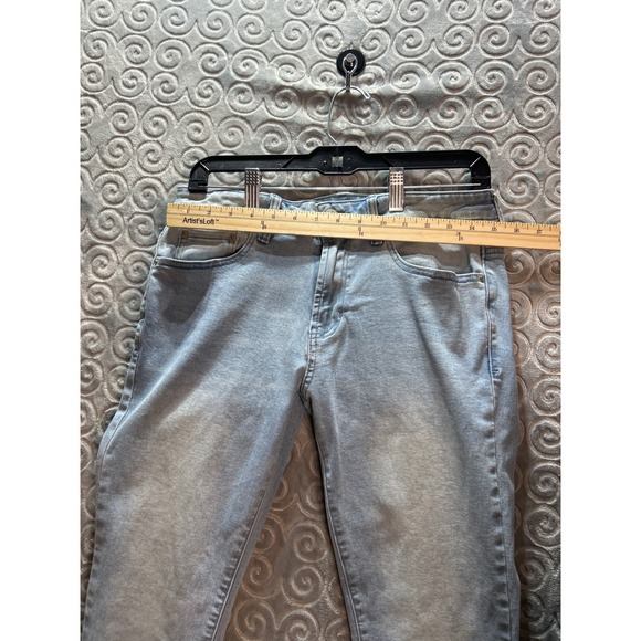 PacSun Skinny Jeans Light Wash Distressed Denim Pants Size 30x32 - Picture 6 of 10